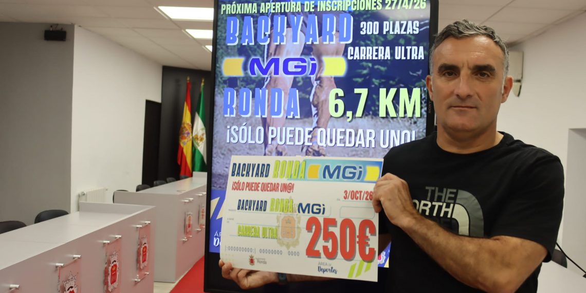 Deportes abre las inscripciones para la II edición del ‘Backyard MGI’ que se celebrará el próximo 3 de octubre