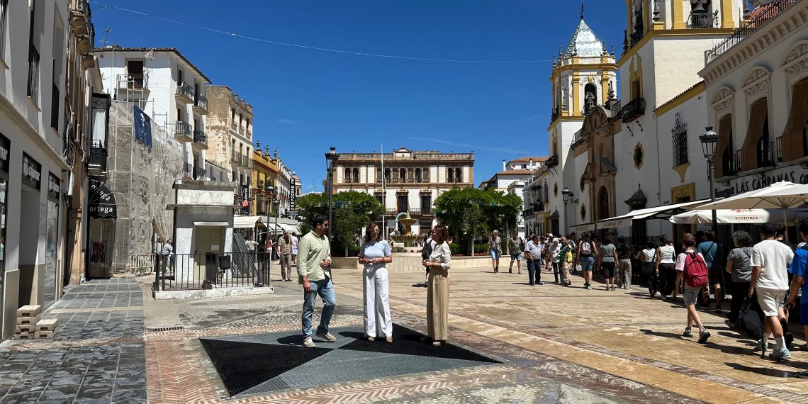 El Ayuntamiento de Ronda finaliza la eliminación de la rampa residual del aparcamiento de la plaza del Socorro