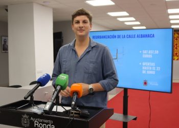 El Ayuntamiento de Ronda licita la reurbanización integral de la calle Albahaca con una inversión cercana a los 600.000 euros 