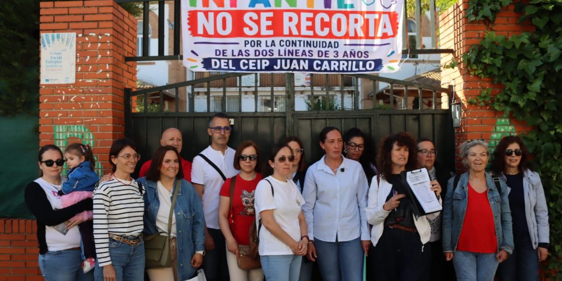 El AMPA del CEIP Juan Carrillo pide el mantenimiento de las dos líneas de Educación Infantil en el centro