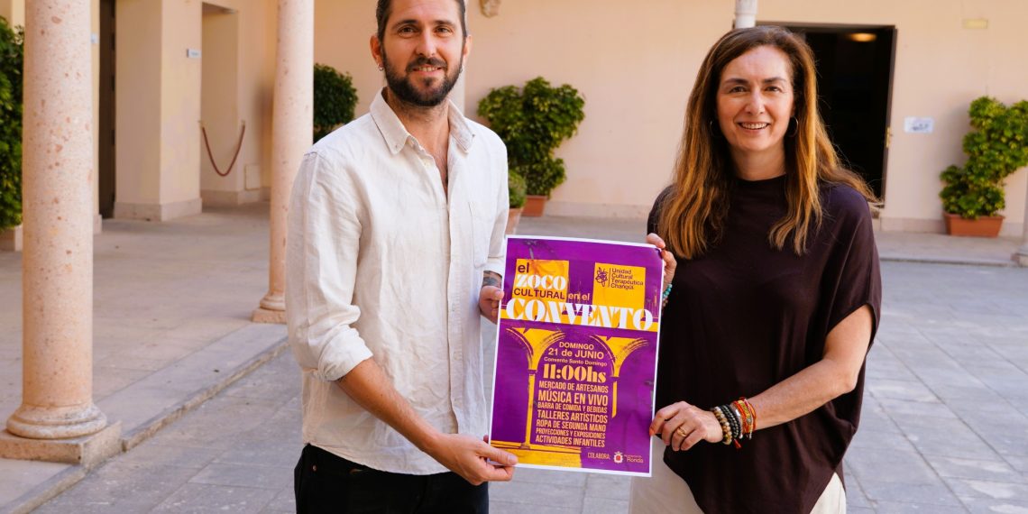 El Convento de Santo Domingo acoge el zoco cultural de la Unidad Cultural Terapéutica ‘Changüí’
