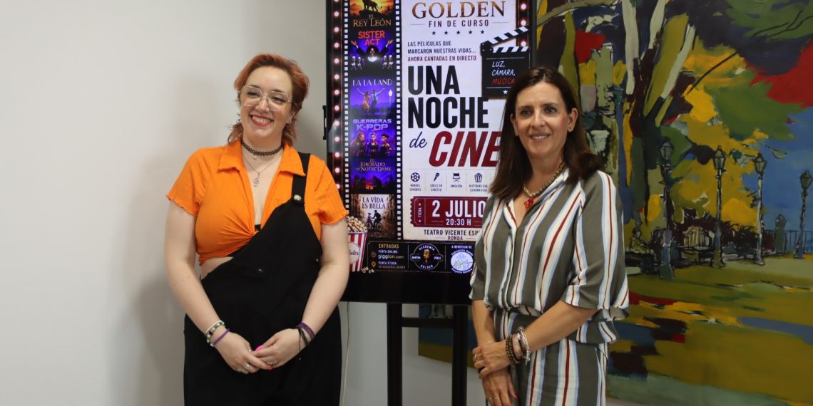 La Academia Golden llevará al Teatro Municipal Vicente Espinel un recorrido musical por el cine en su espectáculo de fin de curso
