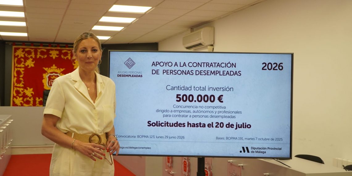 El Ayuntamiento informa de una nueva línea de ayudas de la Diputación para fomentar la contratación de personas desempleadas