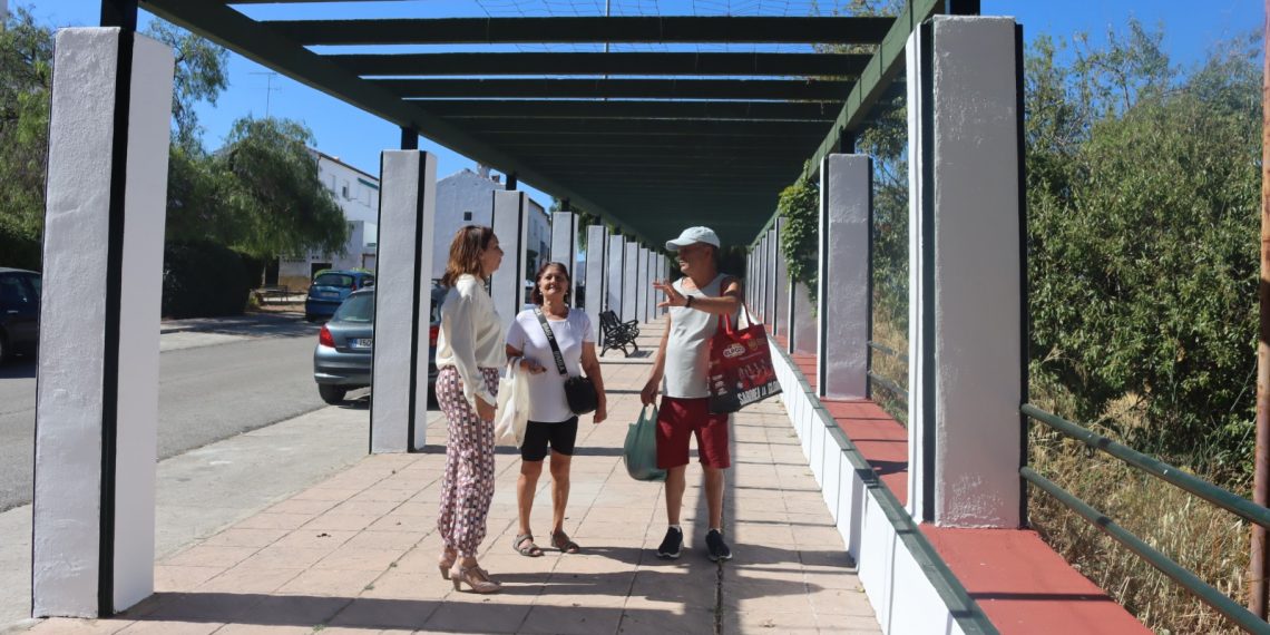 El Ayuntamiento finaliza las obras de mejora de la calle Atardecer en la barriada de El Fuerte 