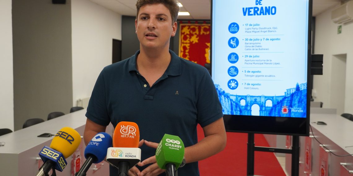 Juventud presenta una completa programación de actividades para dinamizar el verano entre los jóvenes de Ronda