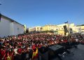 El Ayuntamiento de Ronda volverá a instalar una gran pantalla en la plaza Teniente Arce para seguir la final del Mundial de Fútbol