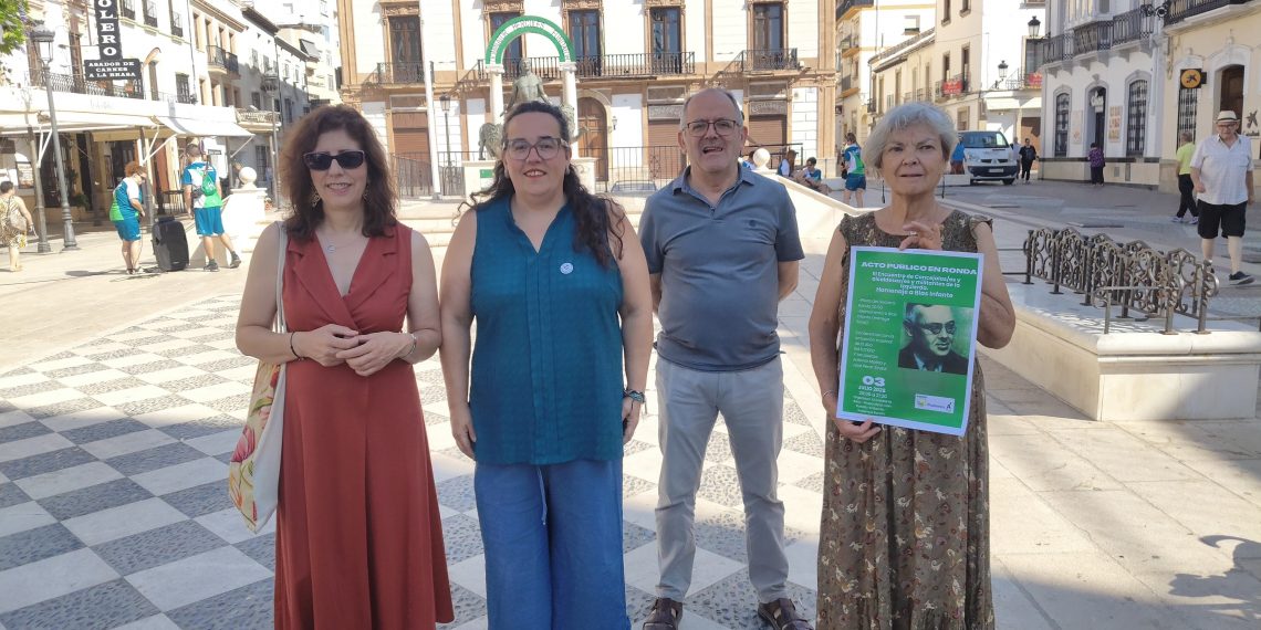 Con Ronda e IU de Cañete la Real homenajearán a Blas Infante con motivo del 141 aniversario de su nacimiento