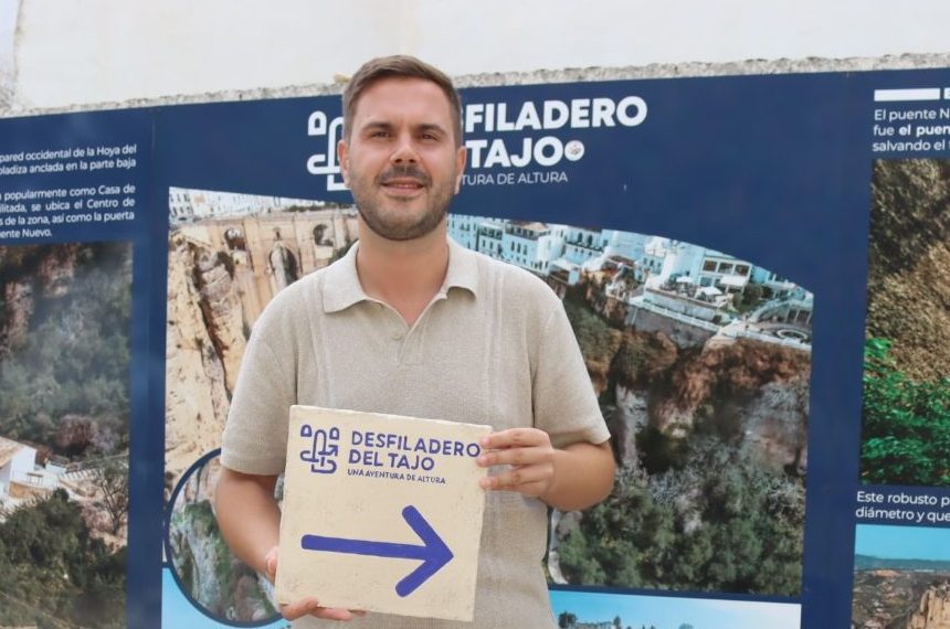 El Ayuntamiento de Ronda presenta la nueva señalización del Camino del Desfiladero del Tajo