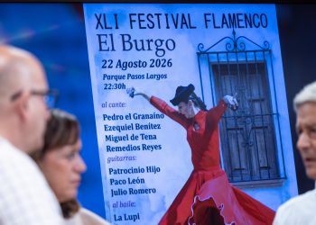 Pedro ‘el Granaíno’, Ezequiel Benítez, Miguel de Tena, Remedios Reyes y La Lupi, protagonistas del Festival Flamenco de El Burgo
