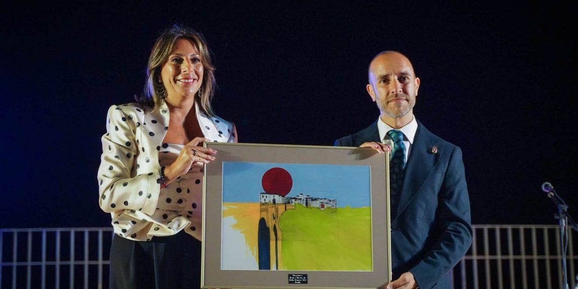 El alcalde de Grazalema pregona la Feria de Ronda  