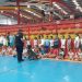 La Unidad Canina de la Policía Local de Ronda realiza una exhibición para los participantes en las Colonias Deportivas de Verano