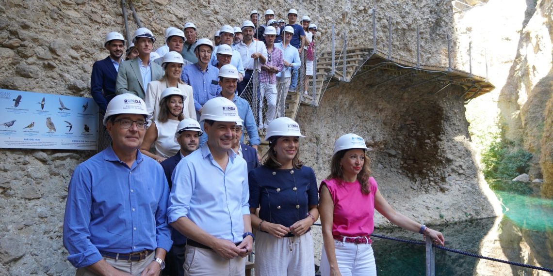 El Ayuntamiento de Ronda completa y apertura el Camino del Desfiladero del Tajo