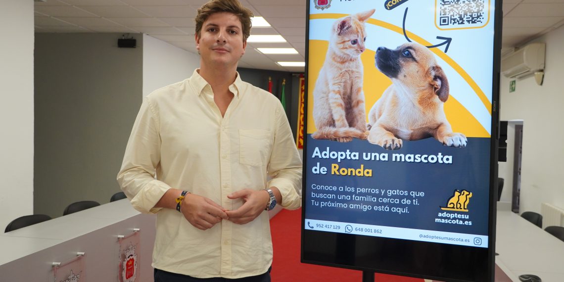 El Ayuntamiento de Ronda pone en marcha una nueva campaña para promover la adopción responsable de mascotas