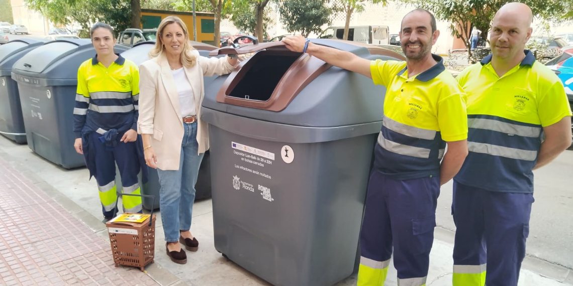 El Ayuntamiento de Ronda implanta el contenedor marrón para la recogida separada de los residuos orgánicos