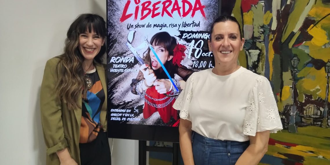 La delegación de Cultura presenta ‘Liberada’, el espectáculo de magia que estrena en Ronda ‘Lola Mento’