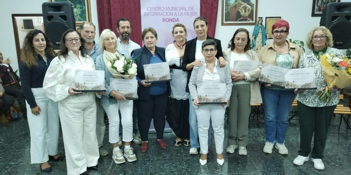 El Ayuntamiento de Ronda reconoce a siete mujeres rurales por su trayectoria y contribución a sus pedanías