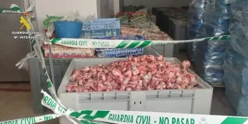 Dos investigados en Benaoján por blanquear 30 toneladas de carne de cerdo con un producto no autorizado