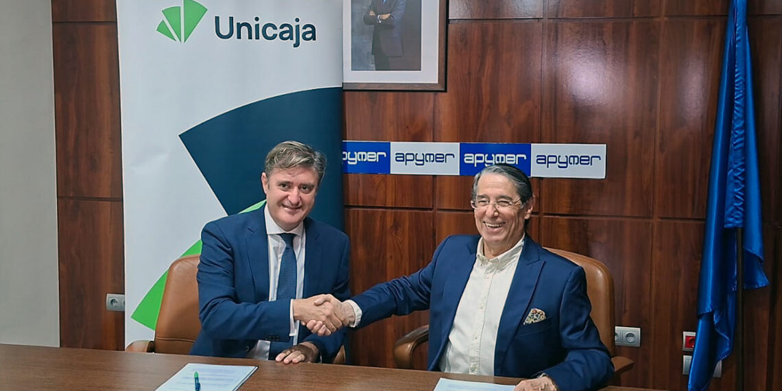 Unicaja renueva su colaboración con Apymer para apoyar a las empresas de Ronda y Guadalteba